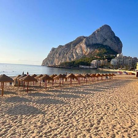 Apartamento Amplio Con 2 Dormitorios Y Vistas Al Mar Calpe Eksteriør bilde