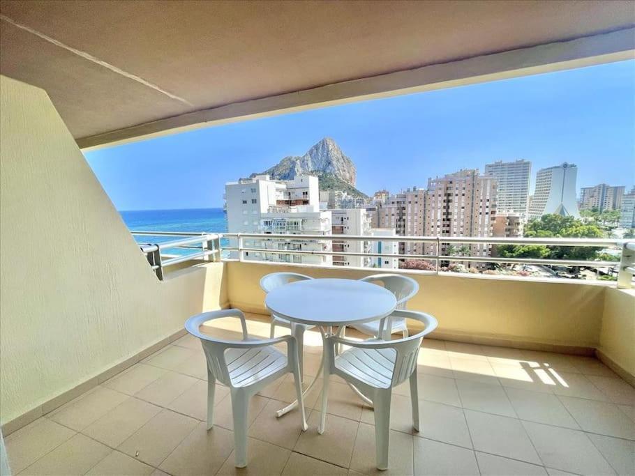 Apartamento Amplio Con 2 Dormitorios Y Vistas Al Mar Calpe Eksteriør bilde