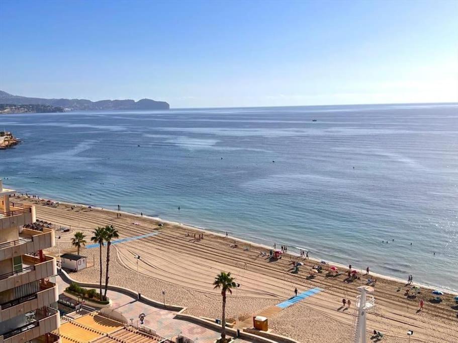 Apartamento Amplio Con 2 Dormitorios Y Vistas Al Mar Calpe Eksteriør bilde