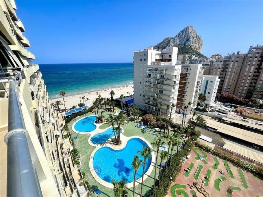 Apartamento Amplio Con 2 Dormitorios Y Vistas Al Mar Calpe Eksteriør bilde